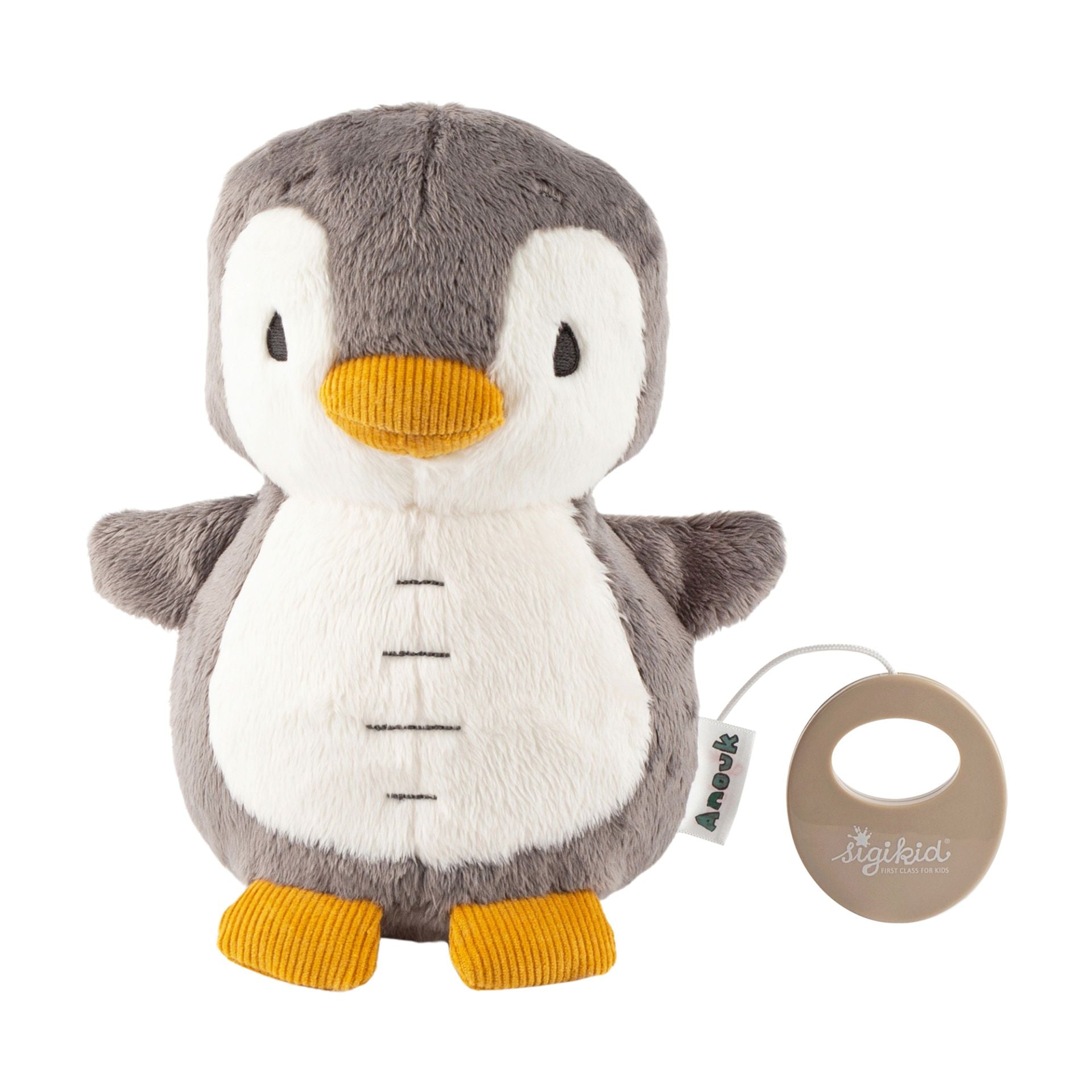 Sigikid - muziekknuffel - pinguïn