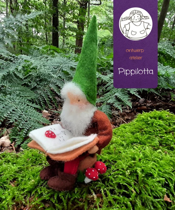 Atelier Pippilotta - Zelfmaakpakketje - Voorlees kabouter