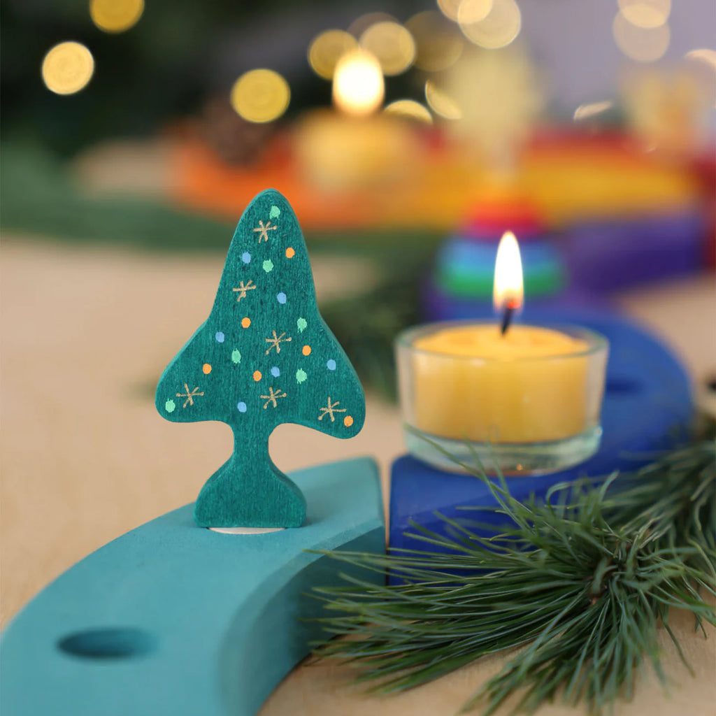 Grimm's - Houten steker - Kerstboompje