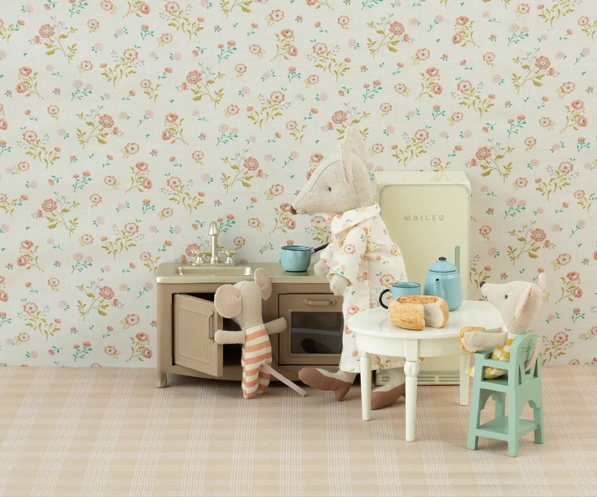 Maileg - Kinderstoel muis - Mint