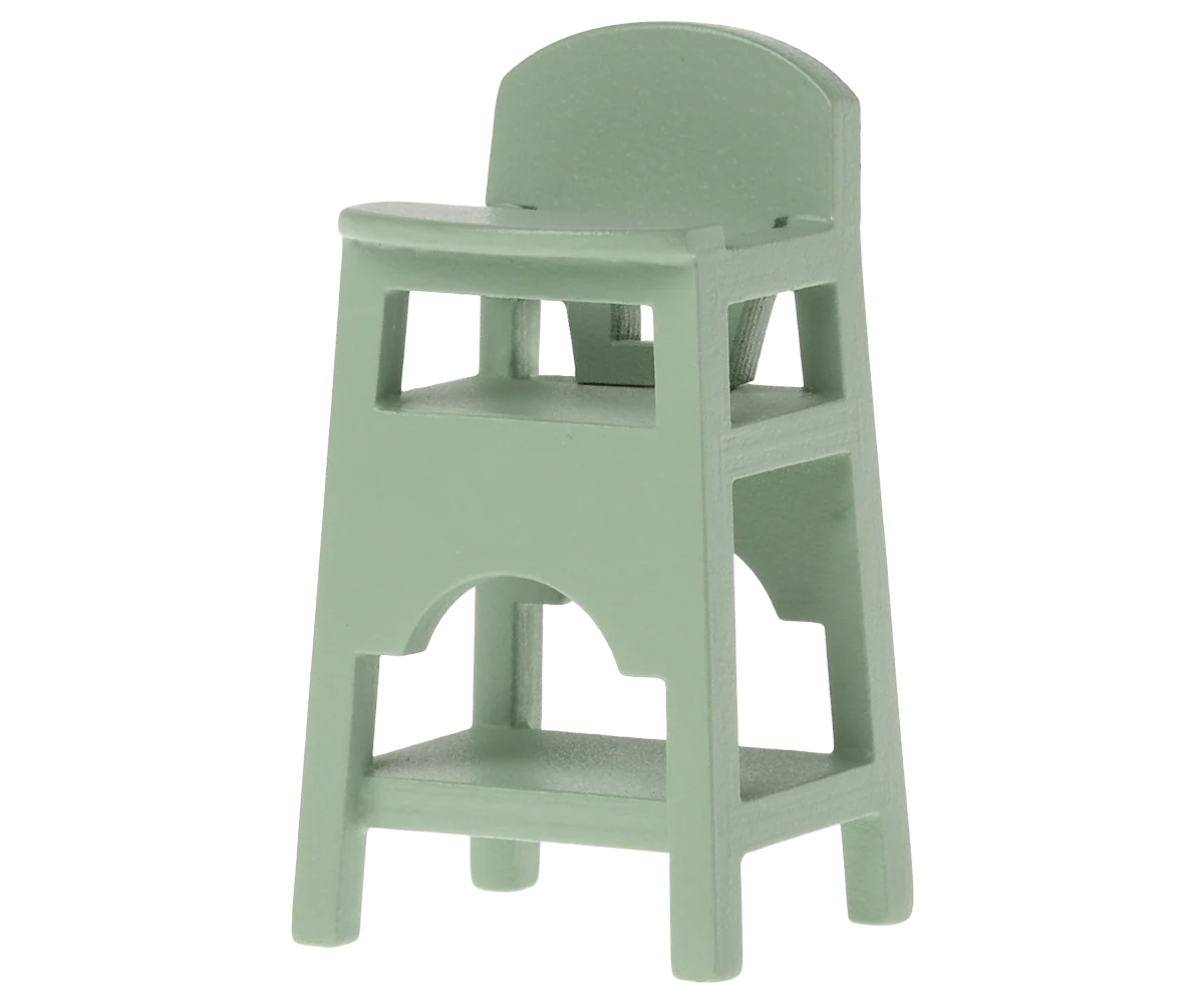 Maileg - Kinderstoel muis - Mint