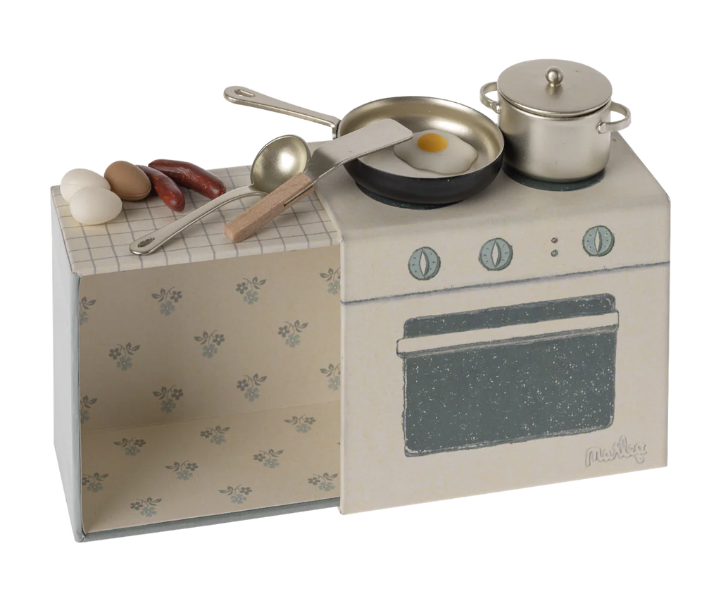 Maileg - Keukentje met kookset - Muis
