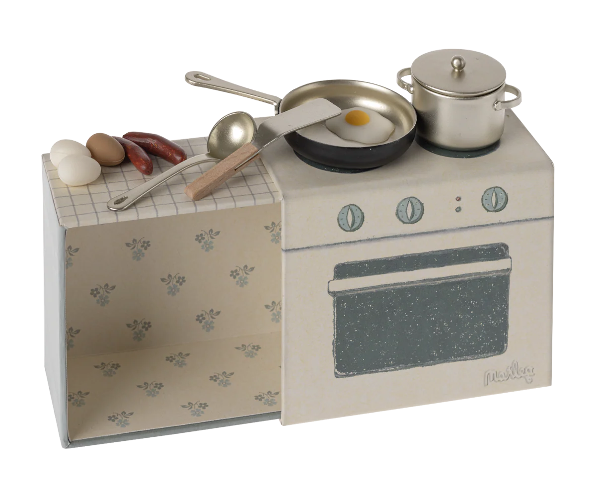 Maileg - Keukentje met kookset - Muis