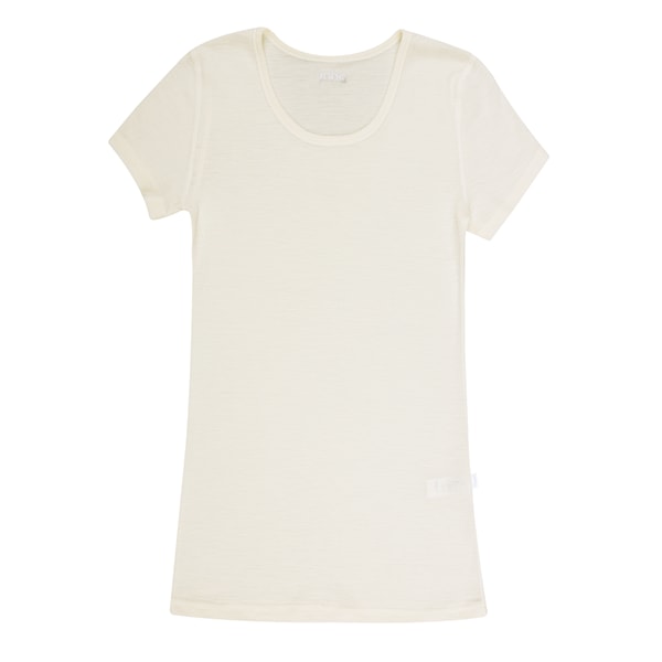 Joha - Damesshirt - Korte mouwen - 100% Merinowol - Ecru