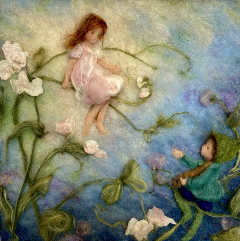 Het Houtlokael - Ann Galland - Wisselplaat - Bloemenkinderen