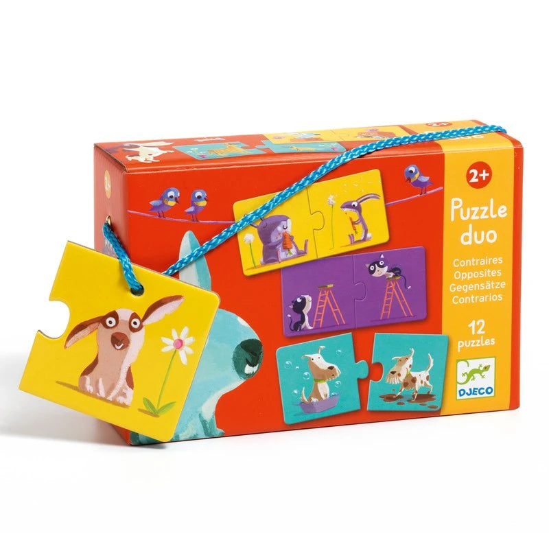 Djeco - Duopuzzel - Tegenstellingen