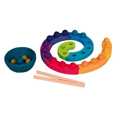 Goki - Kleursorteerspel - Adventspiraal - vanaf 3 jaar