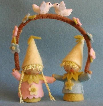 Atelier Pippilotta - Twee kleine kaboutertjes - In de lente