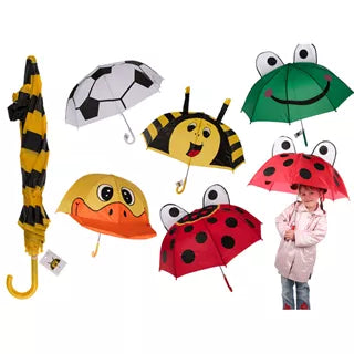 Kinderparaplu - kikker | lieveheersbeestje | bij