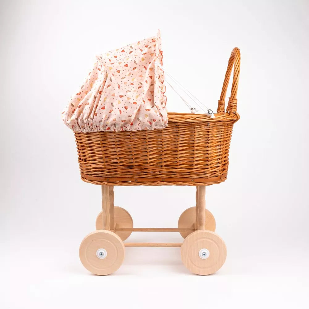 Egmont Toys - Poppenwagen riet - Paddenstoelen