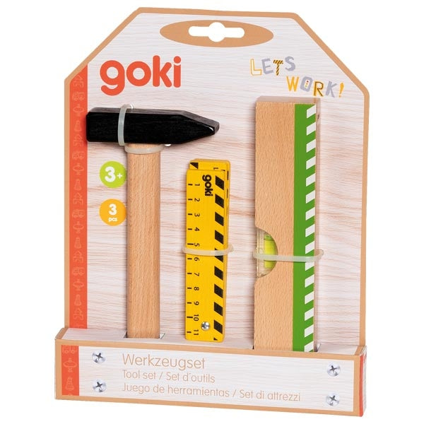 Goki - Gereedschapssetje - Hout