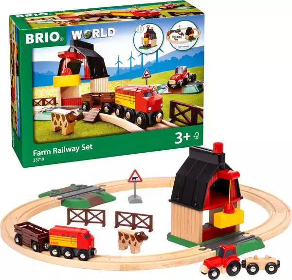 Brio - World - Farm Railway Set