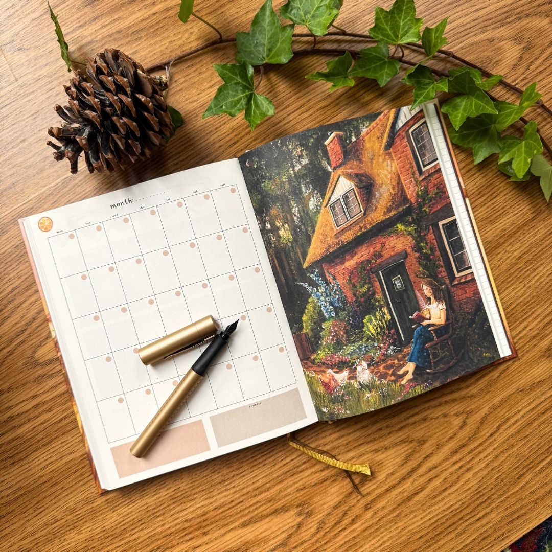 Esther Bennink -  Illustrator under a blankie - Planner - Celebrate the seasons