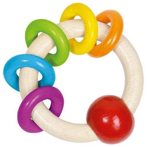 Goki - Bijtring - Hout - Regenboog