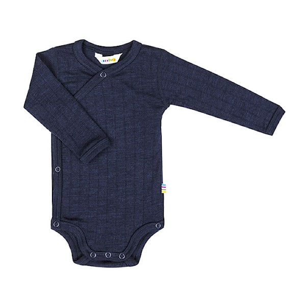 Joha - Omslagromper - Wol/Zijde - Donkerblauw