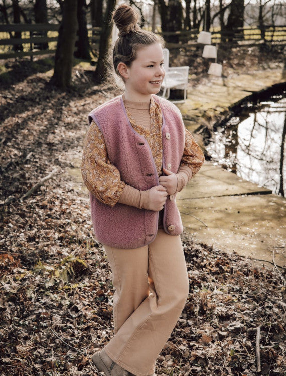 Alwero - vest PO junior - Venetian pink light - foto 3