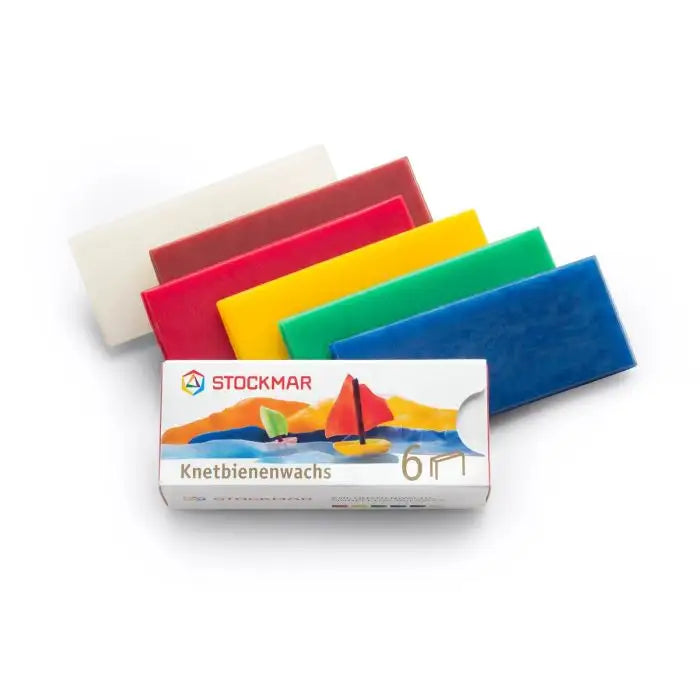 Stockmar - Kneed Bijenwas - 6 stuks