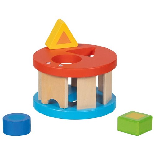 Goki - Vormenstoof - sorteerdoos - Hout
