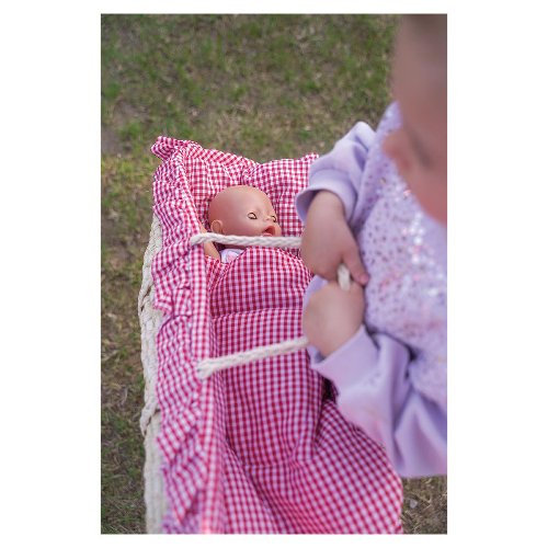 Goki - Poppendraagmand met beddengoed - excl. pop