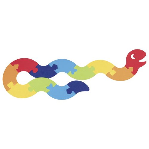 Goki - Viltpuzzel - XXL - Slang