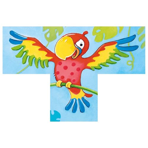 Goki - Dobbelstenen puzzel - Wilde dieren