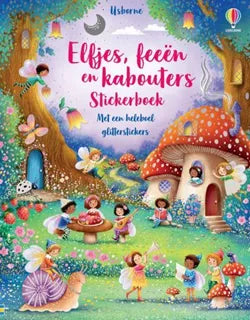 Stickerboek - Elfjes, feeën en kabouters - 5+