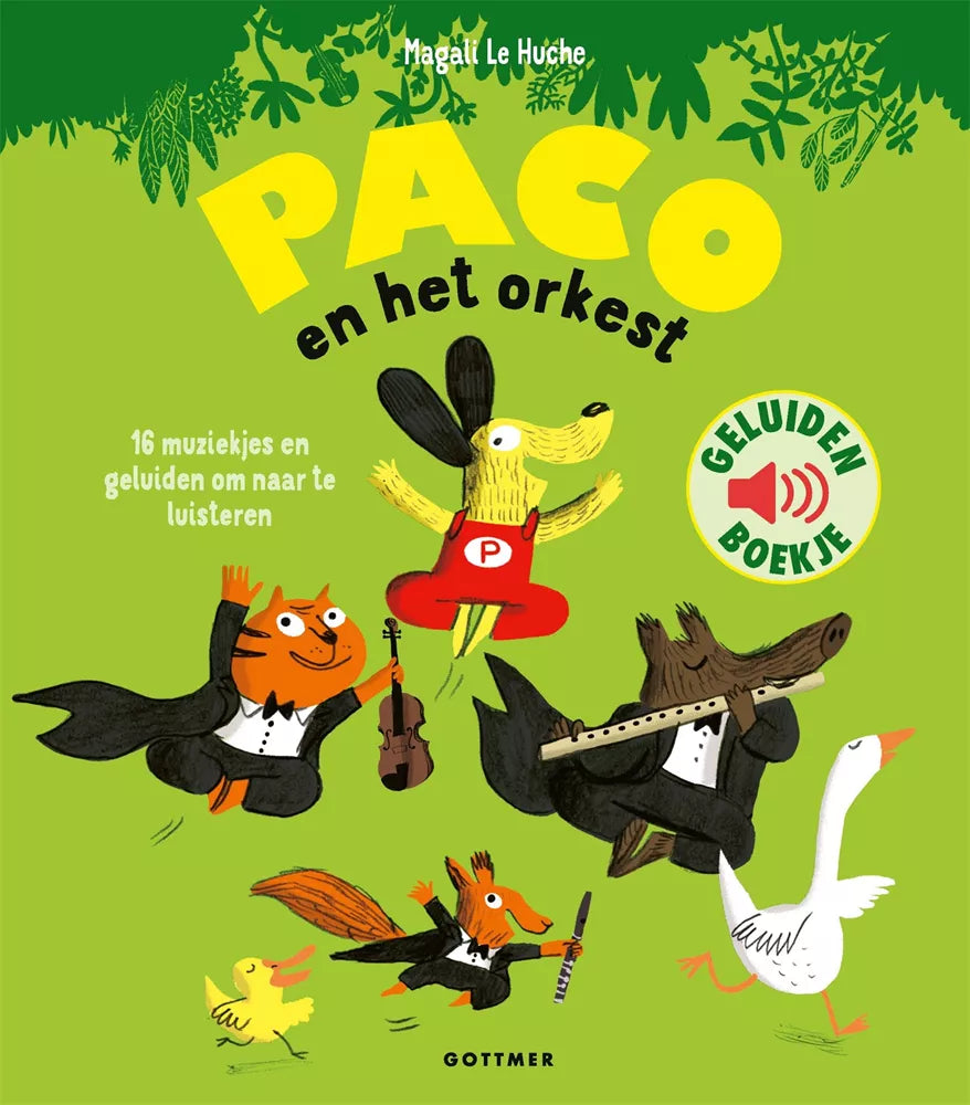 Paco - Geluidenboek - Paco en het orkest