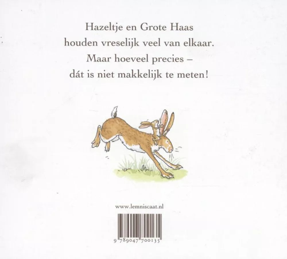 Raad eens hoeveel ik van je hou