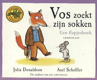 Vos zoekt zijn sokken - Een flapjesboek
