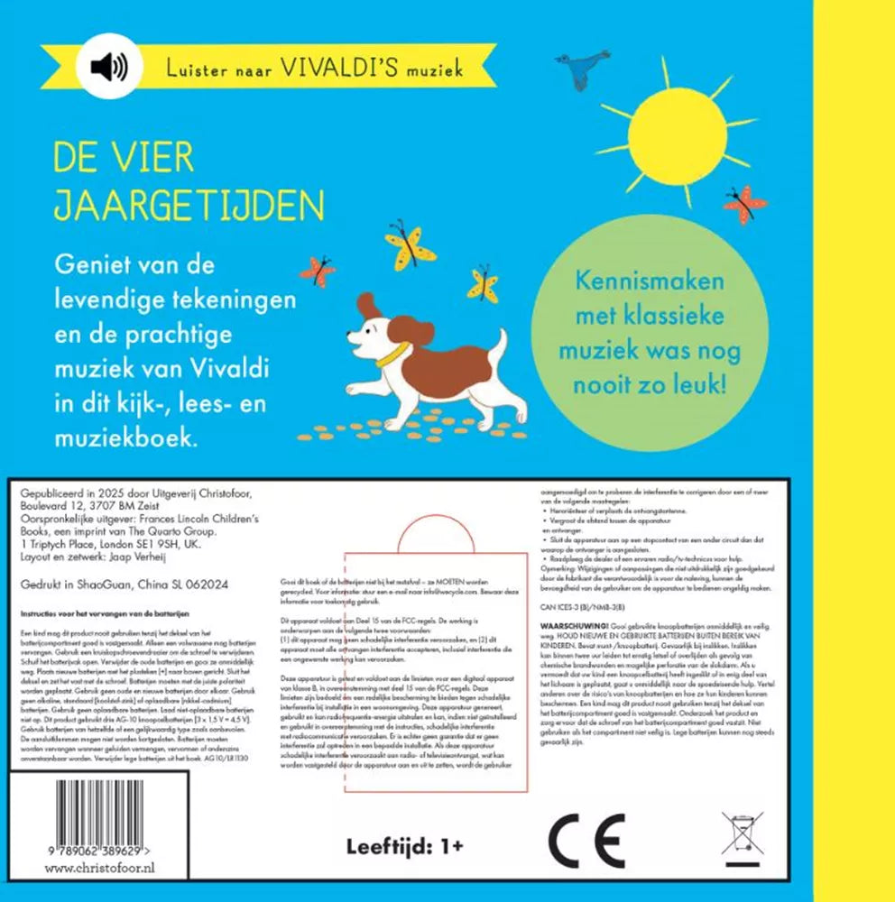 Christofoor - Het kleine verhalen orkest - De vier jaargetijden - Karton
