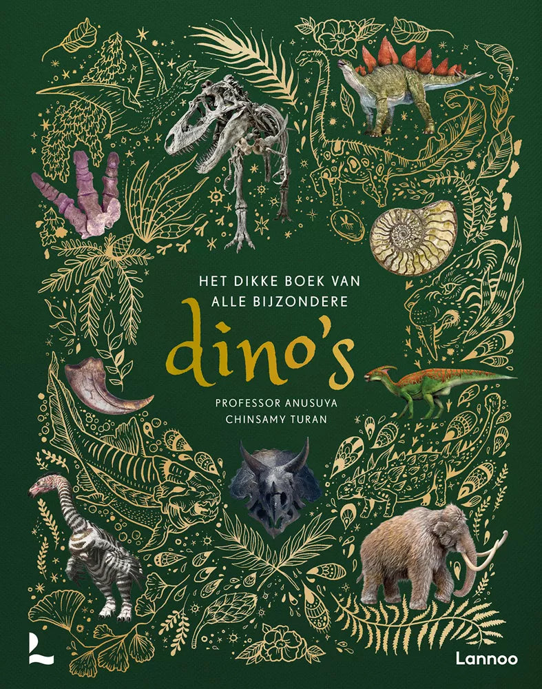 Lannoo - Het dikke boek van alle bijzondere dino's