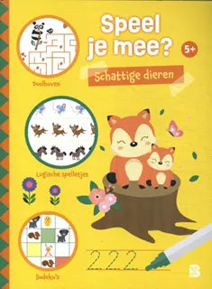 Speel je mee? Schattige dieren 5+