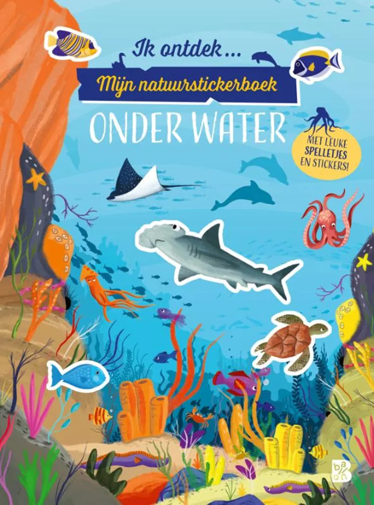 Ik ontdek - Mijn natuurstickerboek - Onder water