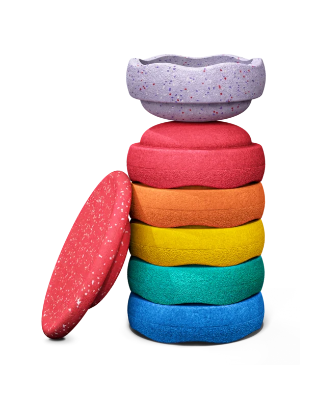Stapelstein® Winter Special Rainbow Set
