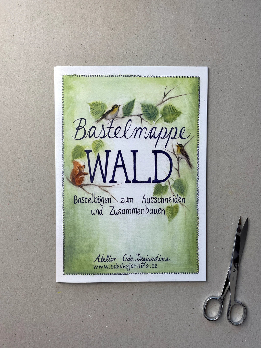 Ode Desjardins - Knutselmap - Bos