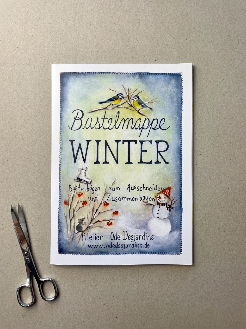 Ode Desjardins - Knutselmap - Winter