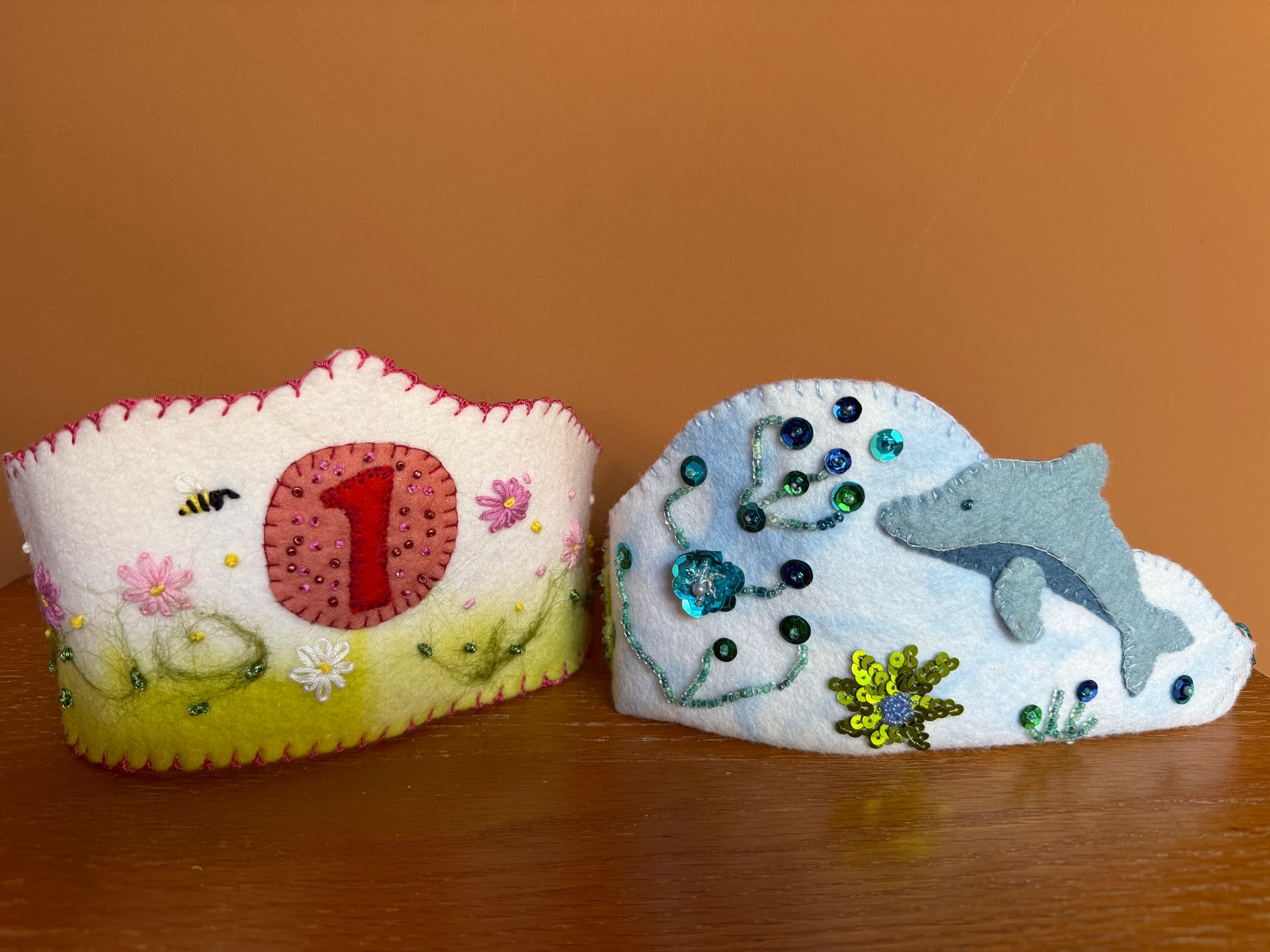 Eentje van Margo workshop - kroon maken van vilt