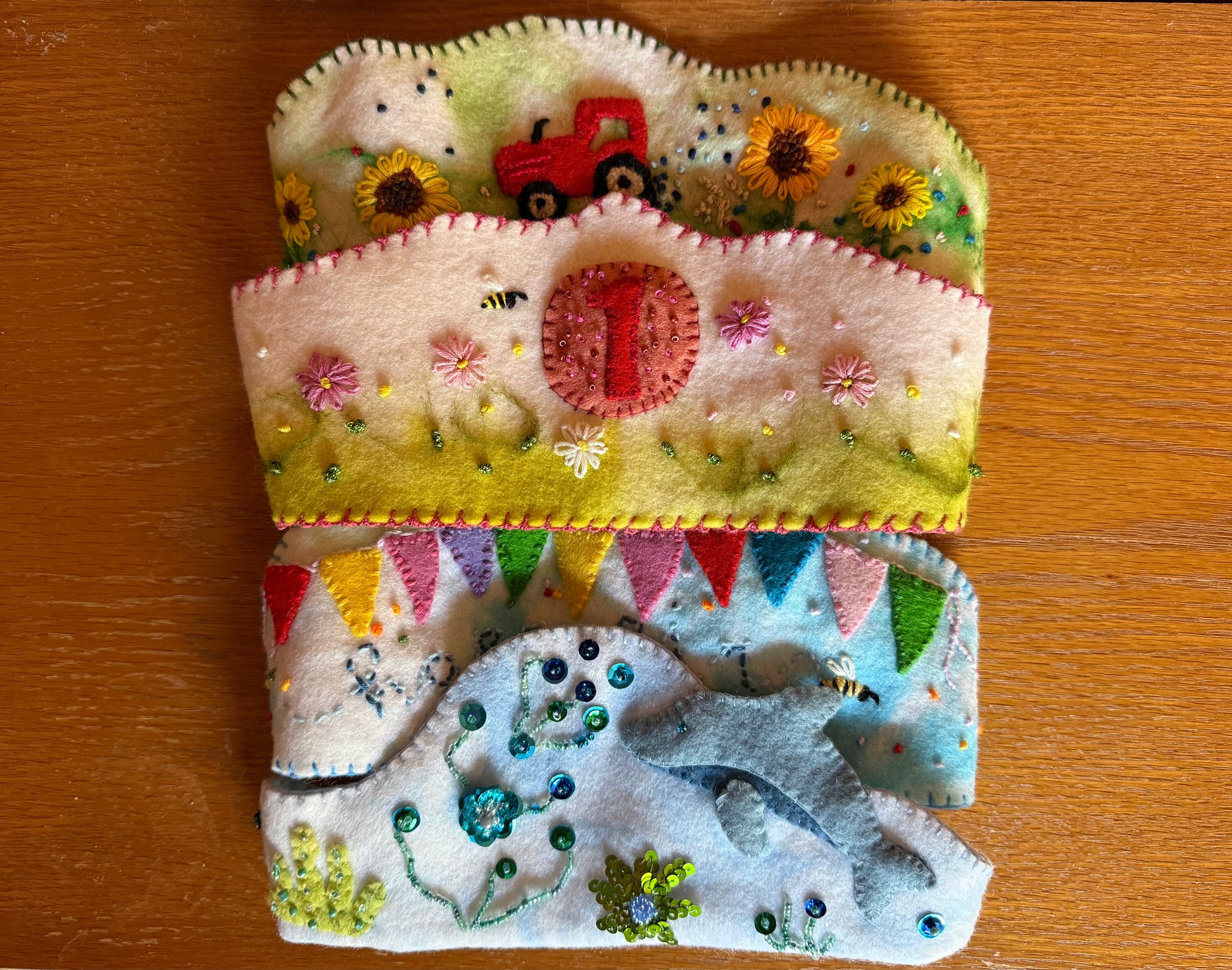 Eentje van Margo workshop - kroon maken van vilt