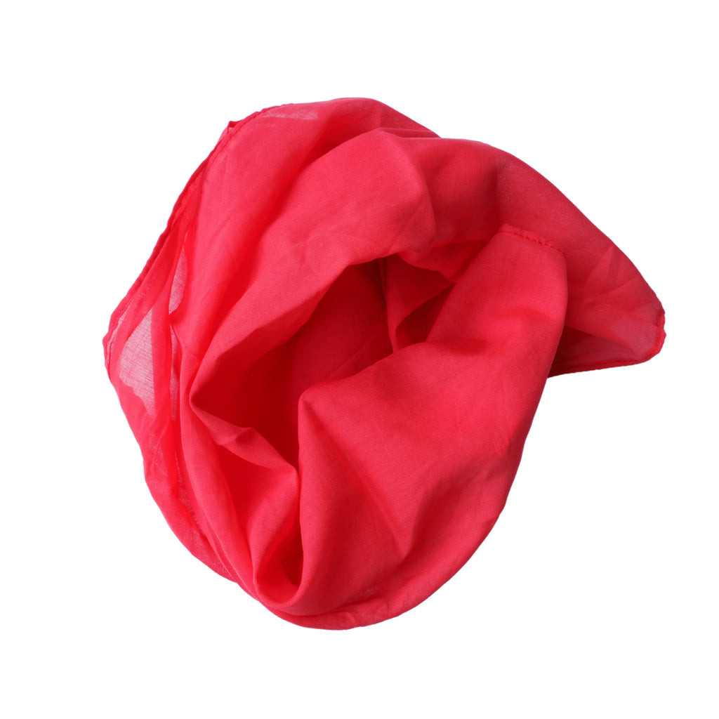 Laura's play cotton - Speeldoek - Katoen 50 x 50 cm - Rood