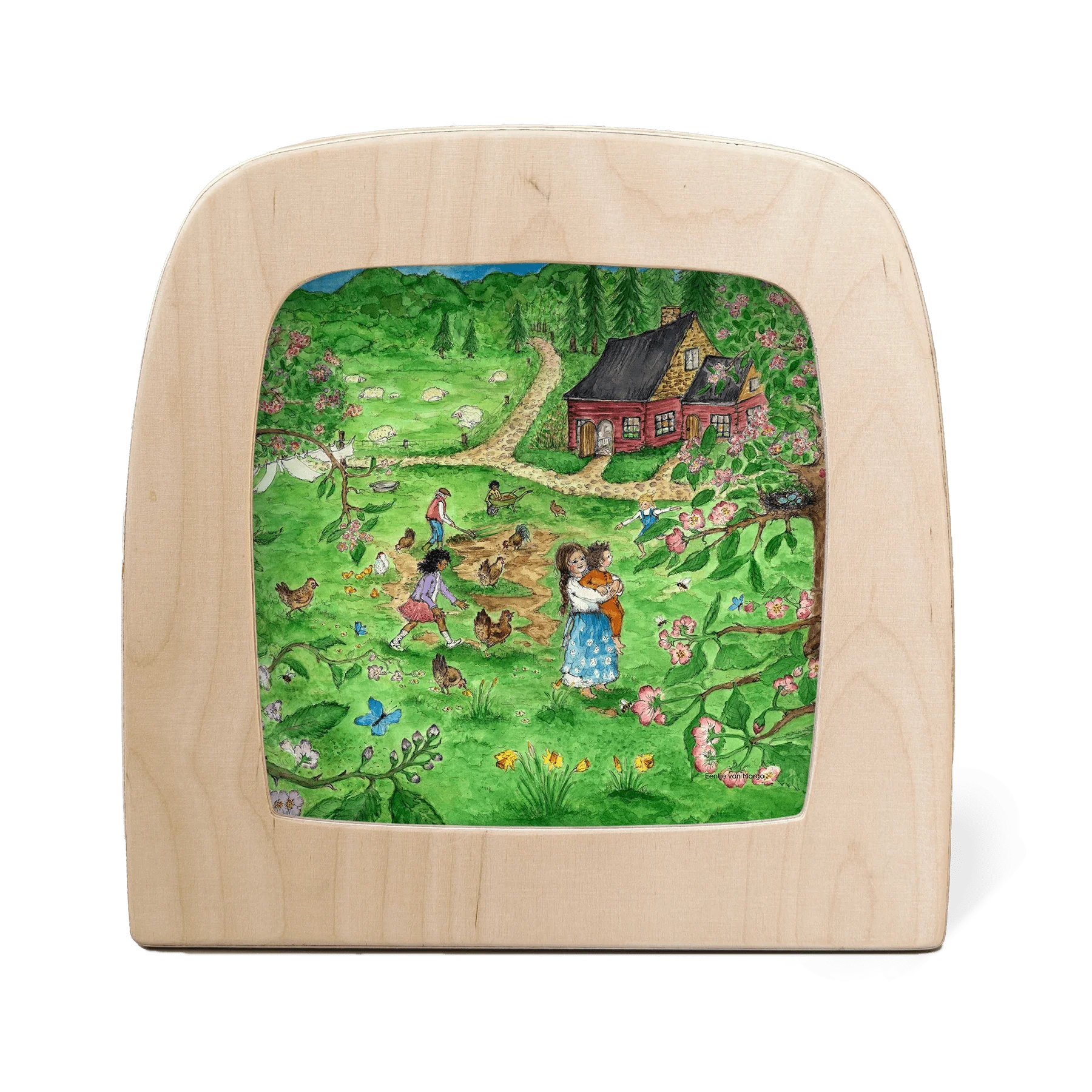 Toverlux - Eentje van Margo - Wisselplaat - Red cottage - Lente