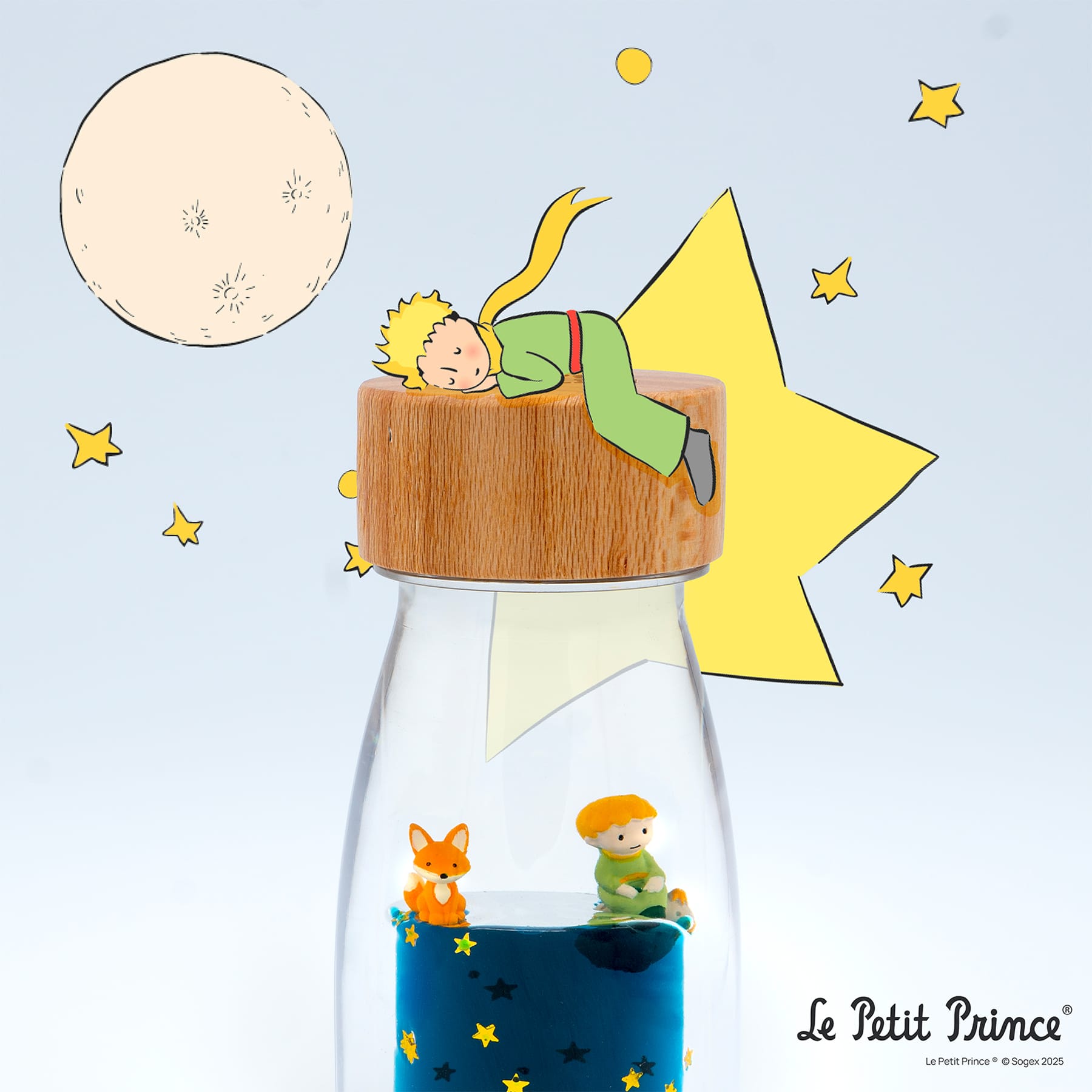 Petit Boum - Sensorische fles - De Kleine Prins