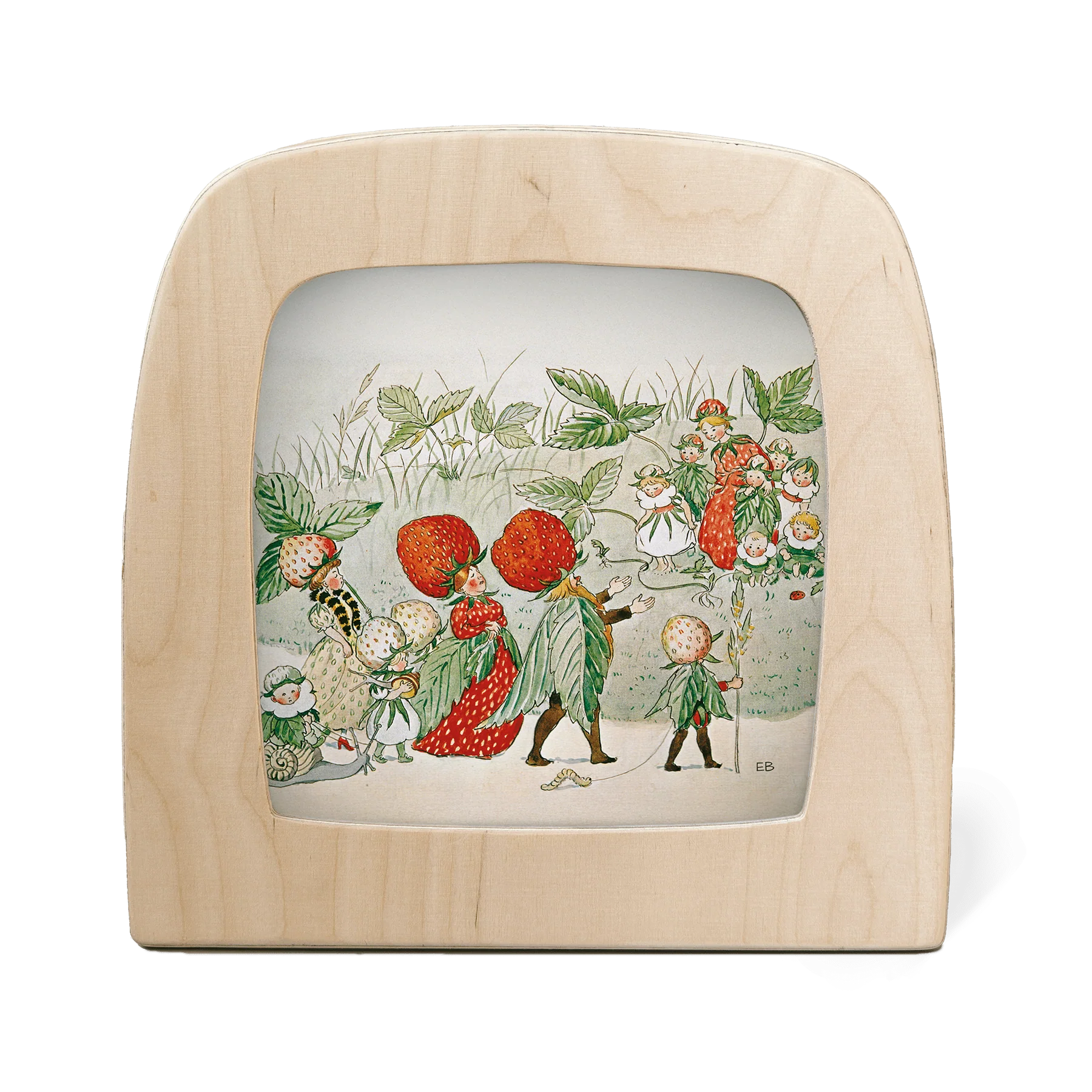 Toverlux - Elsa Beskow - Wisselplaat - Christofer's tuin