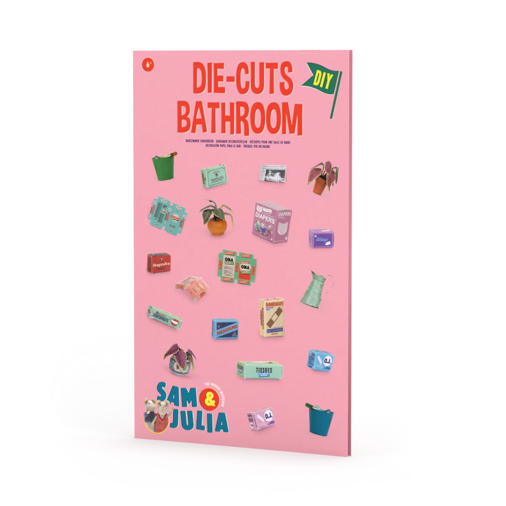 Het Muizenhuis - Sam en Julia - Decoratievellen - Badkamer
