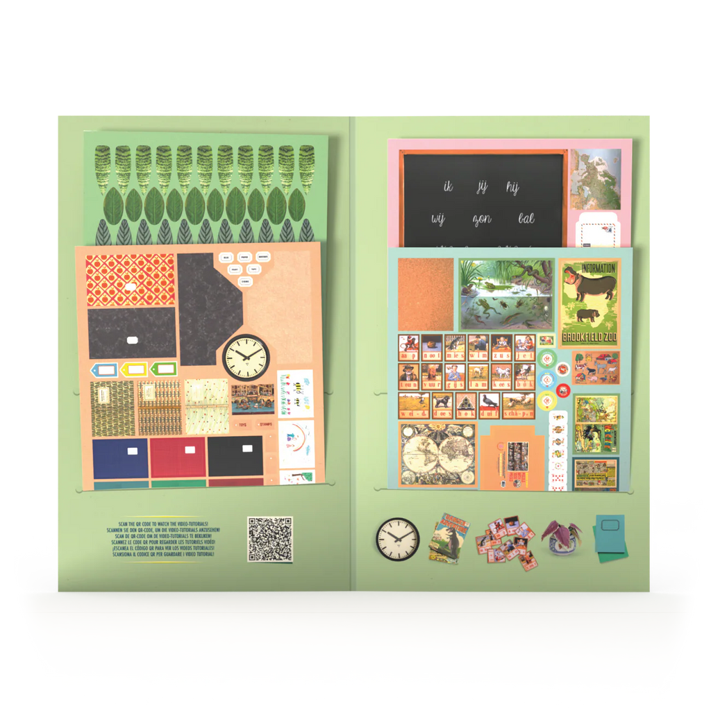 Het Muizenhuis - Sam en Julia - Decoratievellen - Klaslokaal