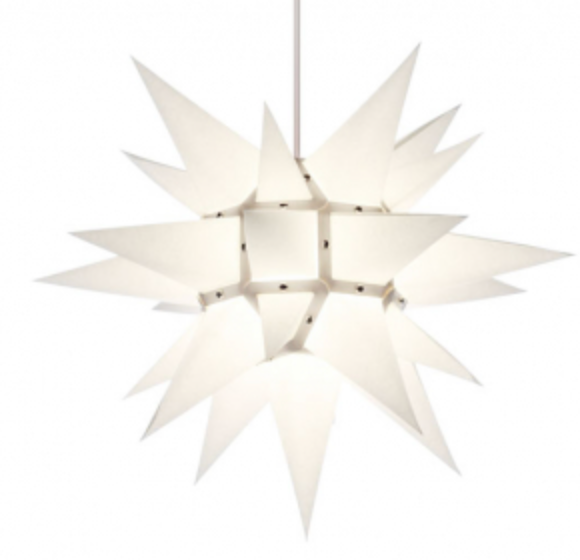 Hernhutter ster - 40 cm - Papier - excl. adapter