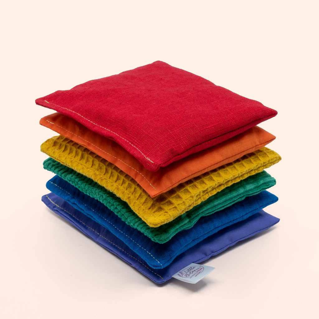 Little Botanic Label - Regenboog pittenzakjes - 6 stuks