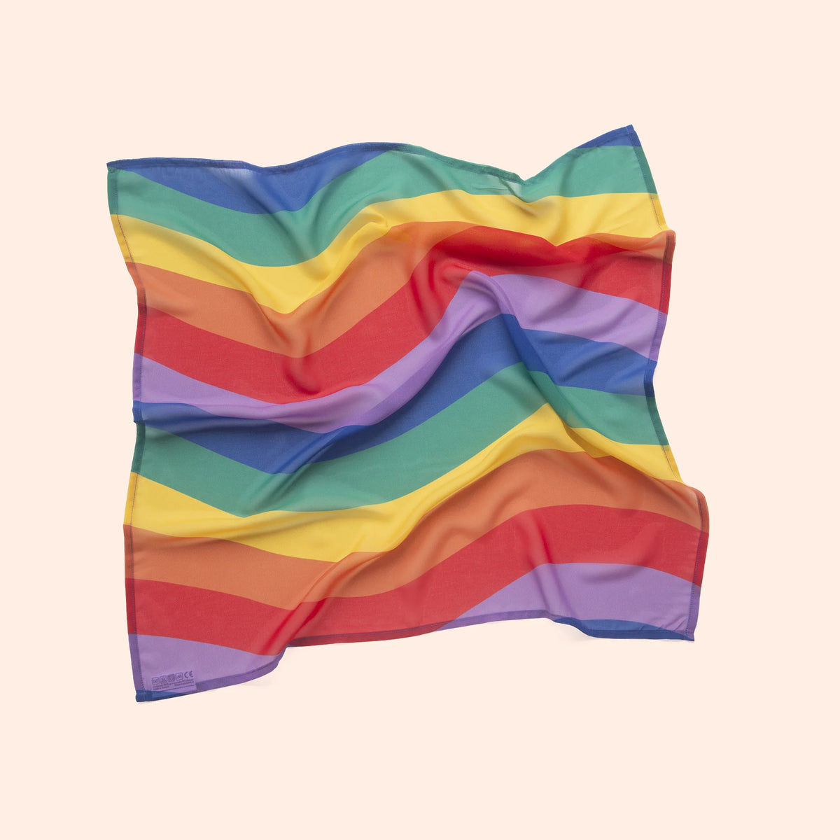 Little Botanic Label - Speeldoek - 65cm - Regenboog waves