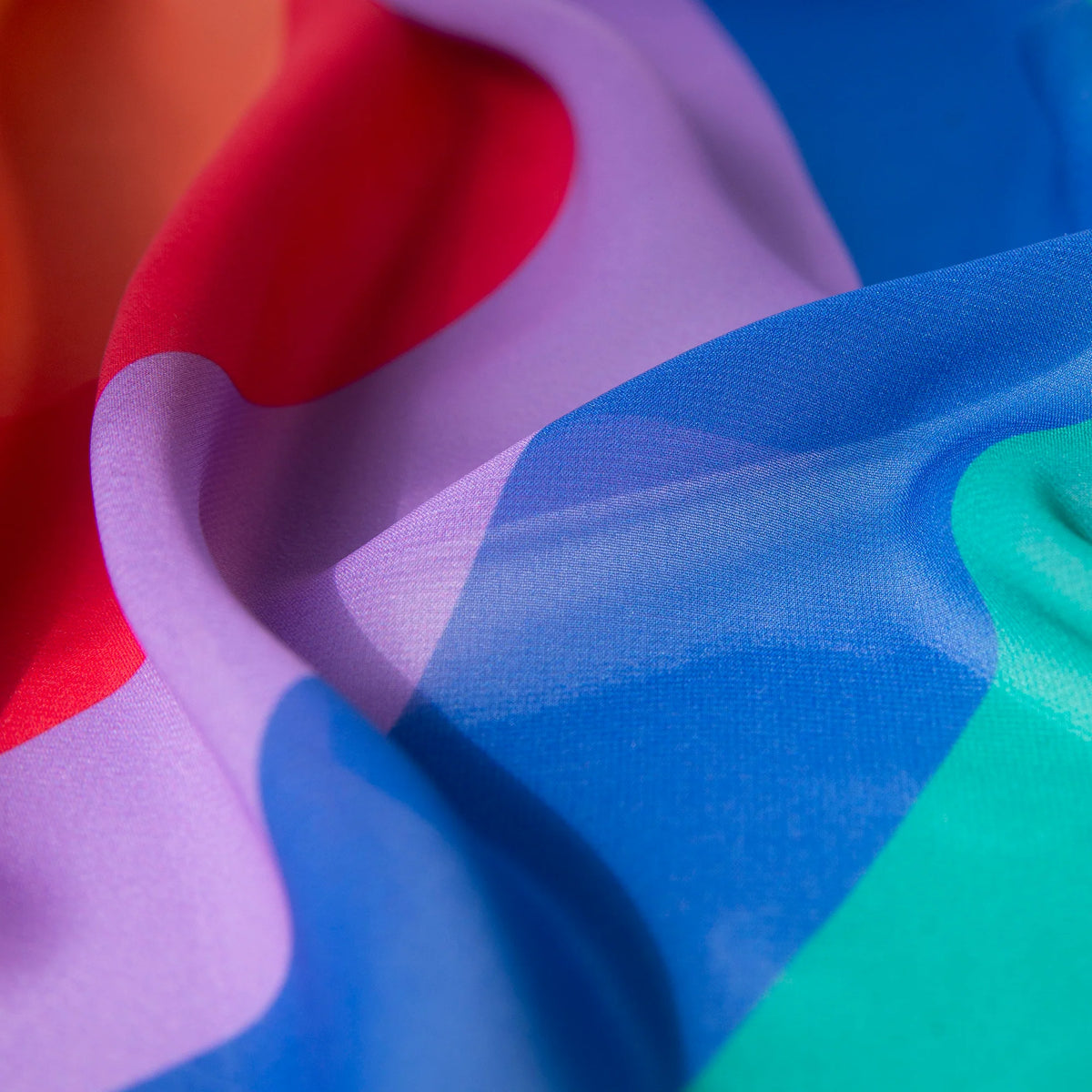Little Botanic Label - Speeldoek - 65cm - Regenboog waves