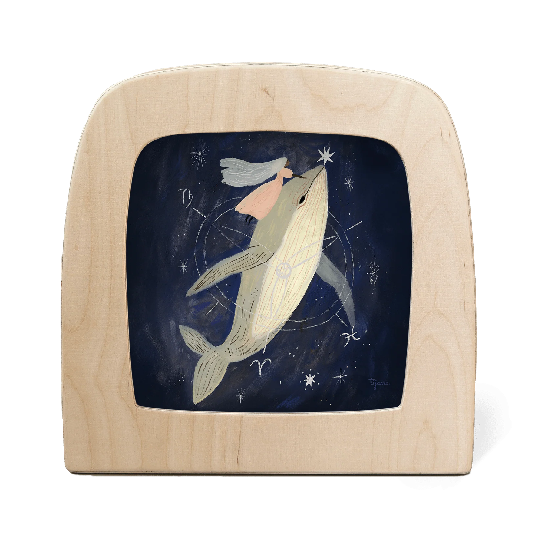 Toverlux - Tijana Draws - Wisselplaat - Walvis
