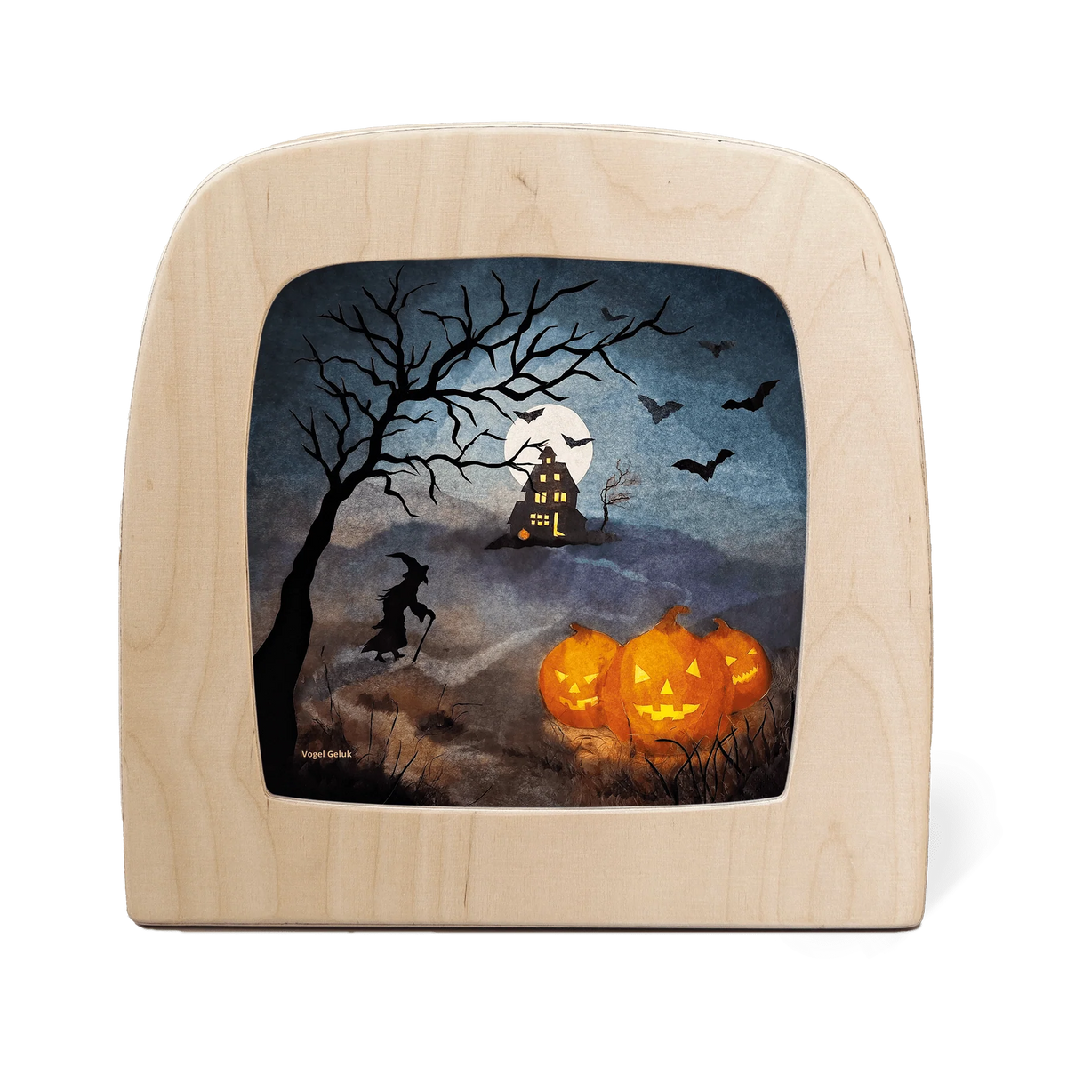 Toverlux - Wisselplaat - Vogel Geluk - Holloween